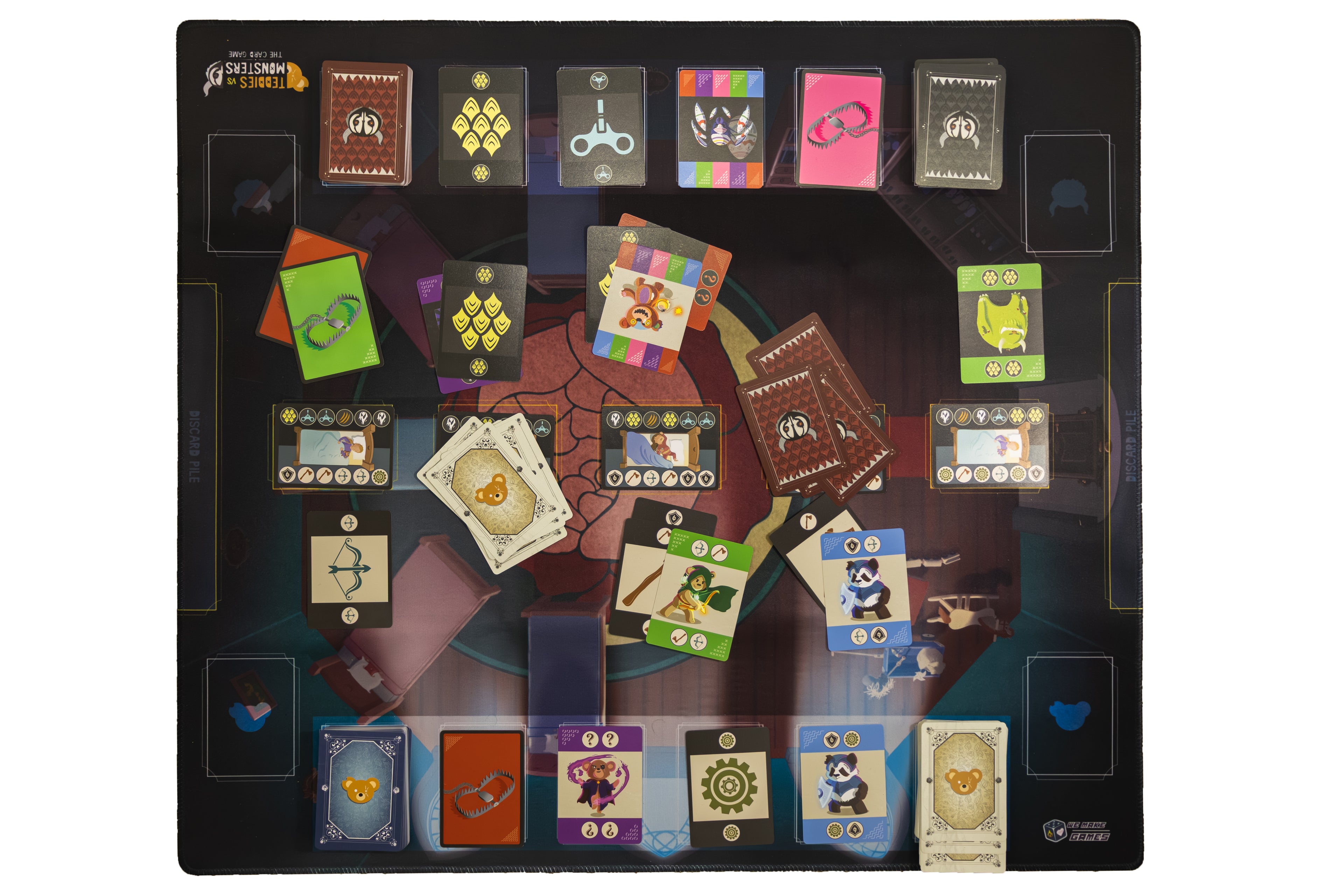 🧸 Teddies vs Monsters 😈 the card game.