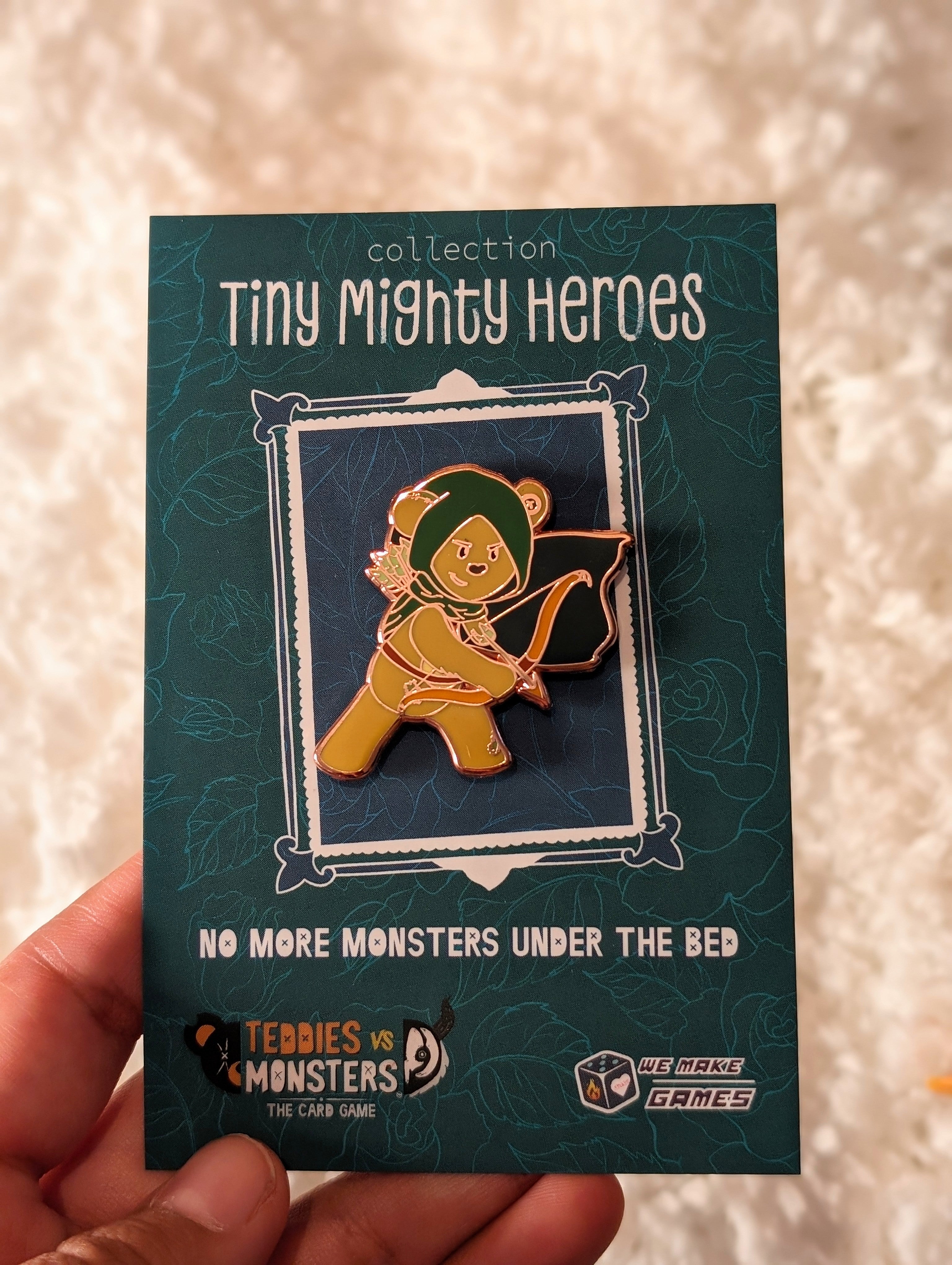 Teddies vs Monsters Enamel Pins