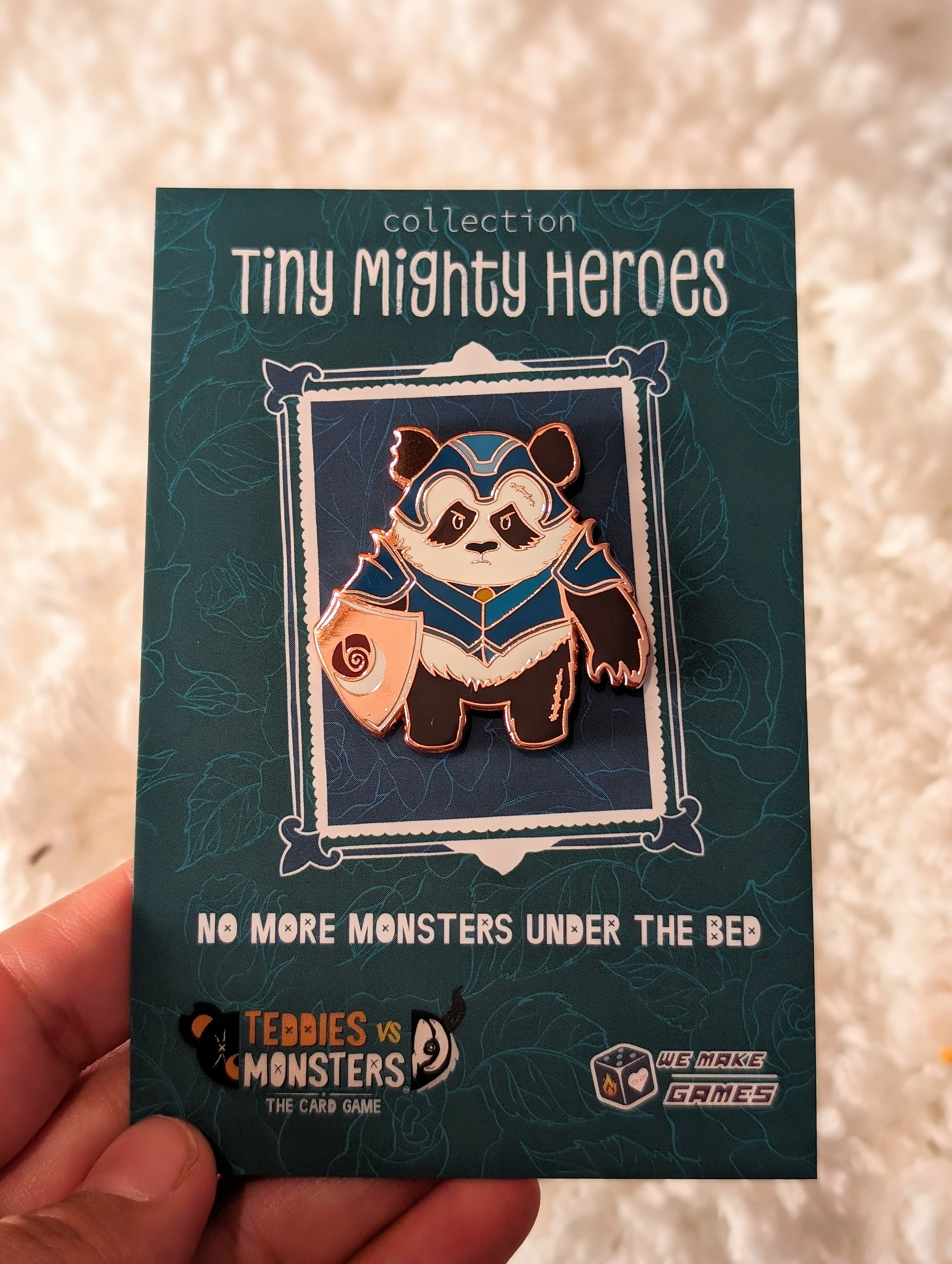 Teddies vs Monsters Enamel Pins