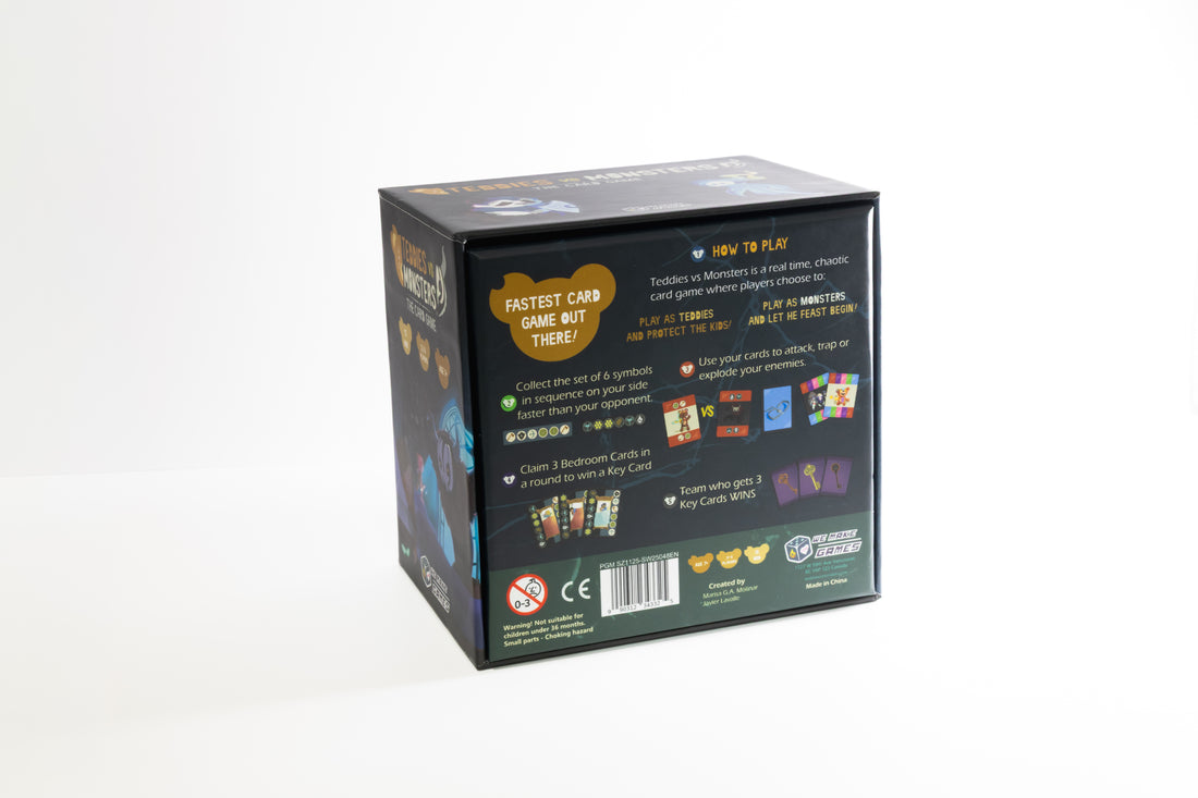 🧸 Teddies vs Monsters 😈 the card game.