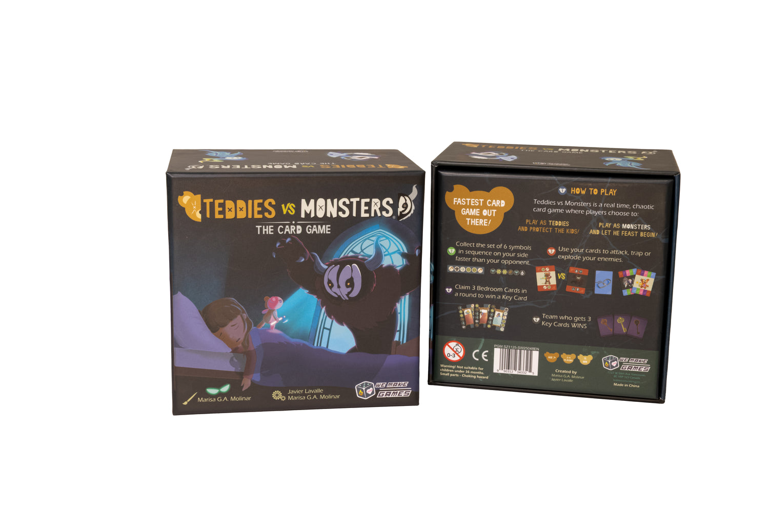 🧸 Teddies vs Monsters 😈 the card game.