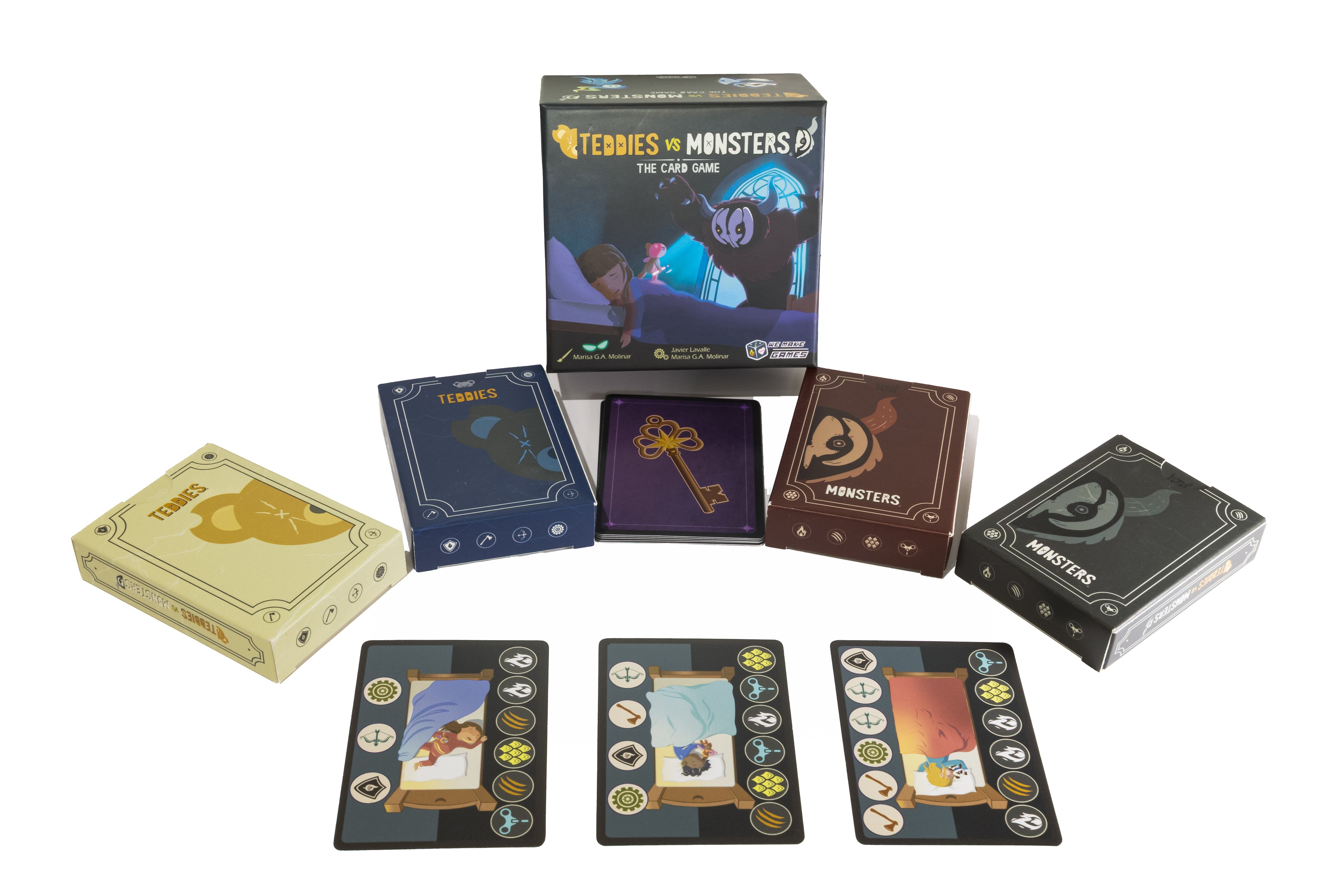 🧸 Teddies vs Monsters 😈 the card game.