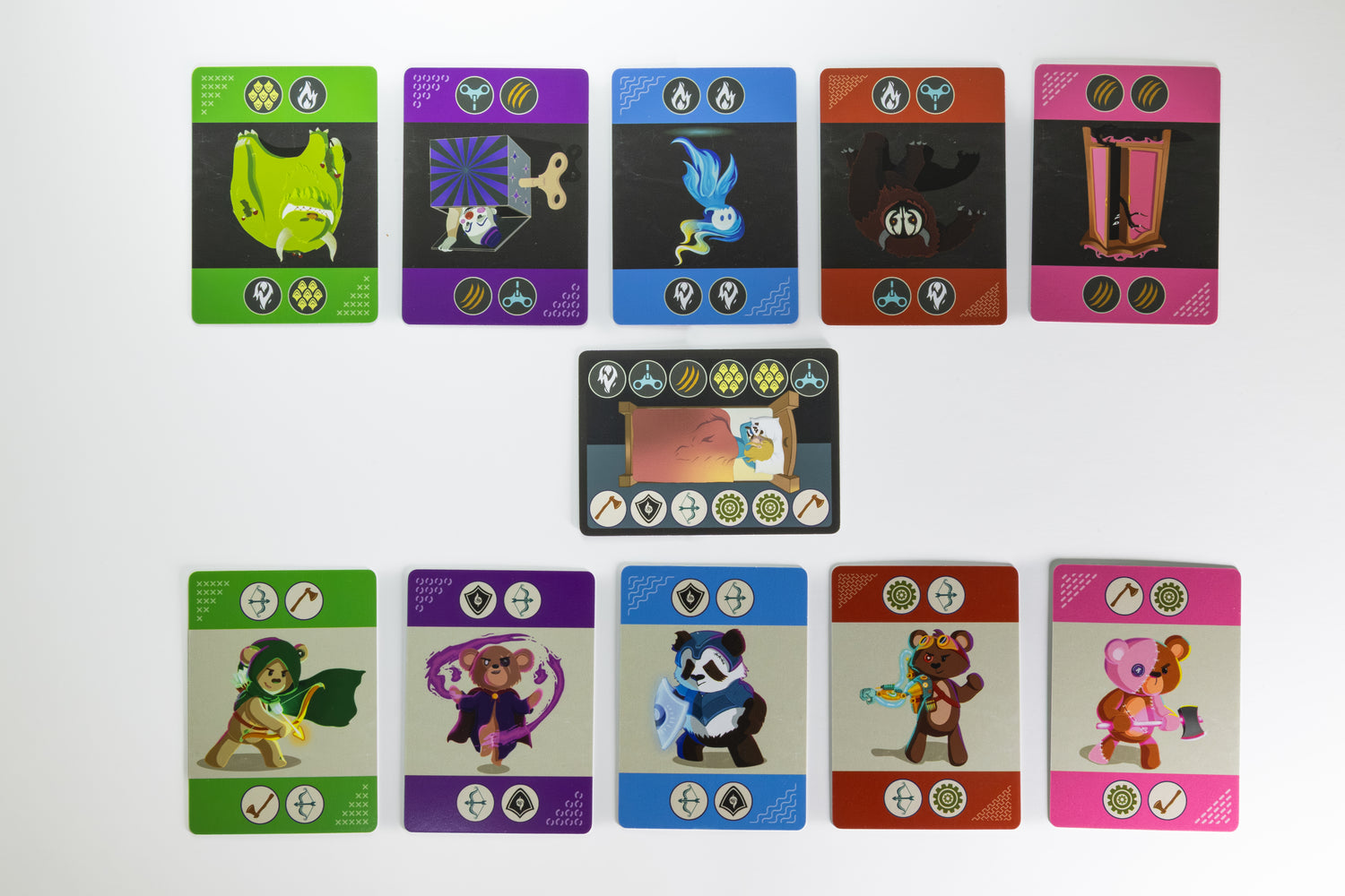 🧸 Teddies vs Monsters 😈 the card game.