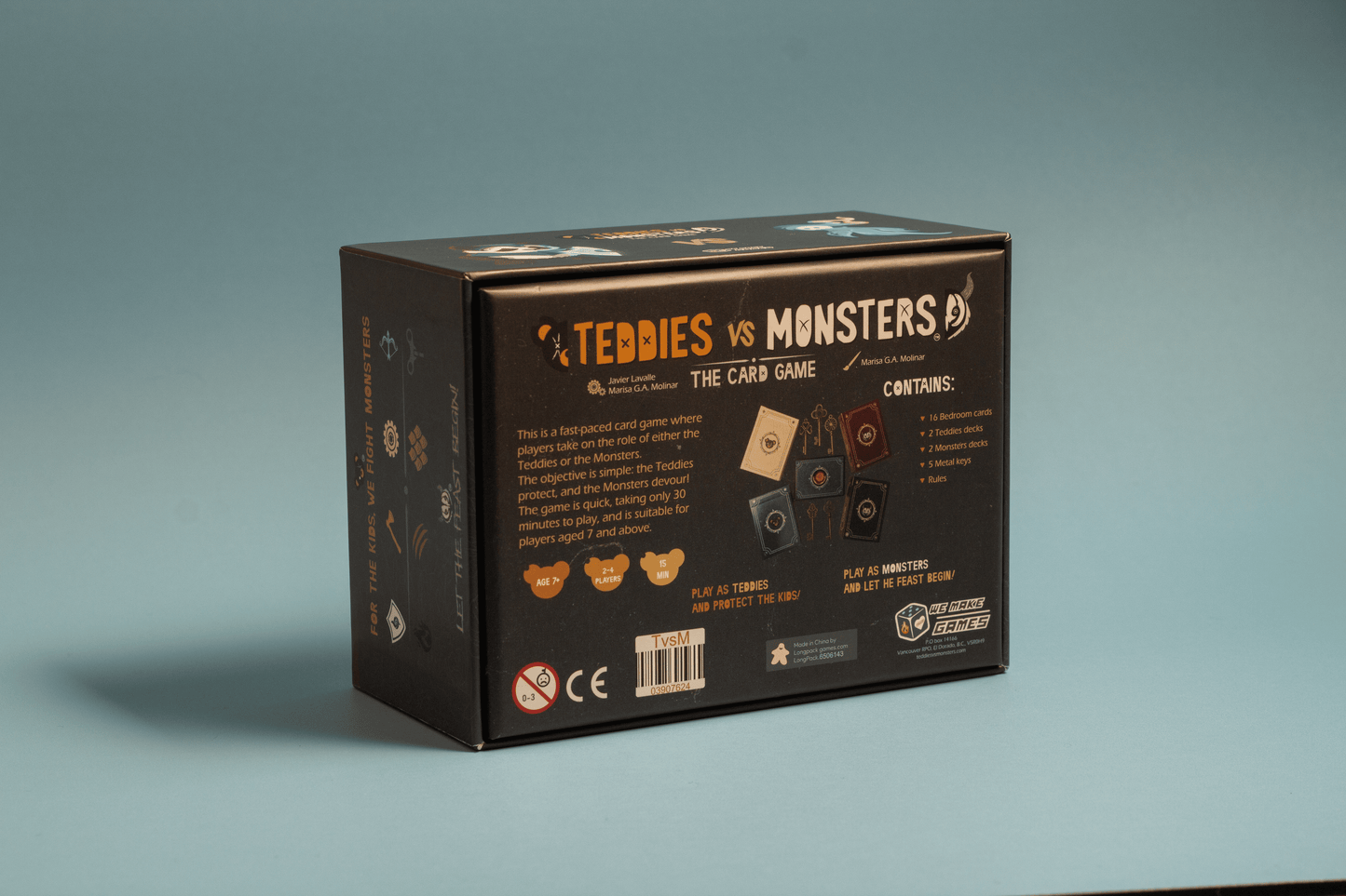 🧸 Teddies vs Monsters 😈 the card game.