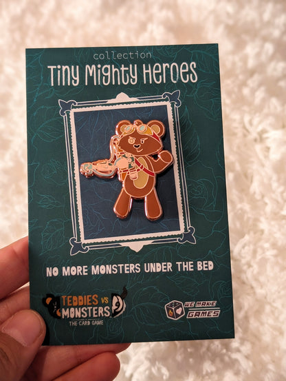 Teddies vs Monsters Enamel Pins
