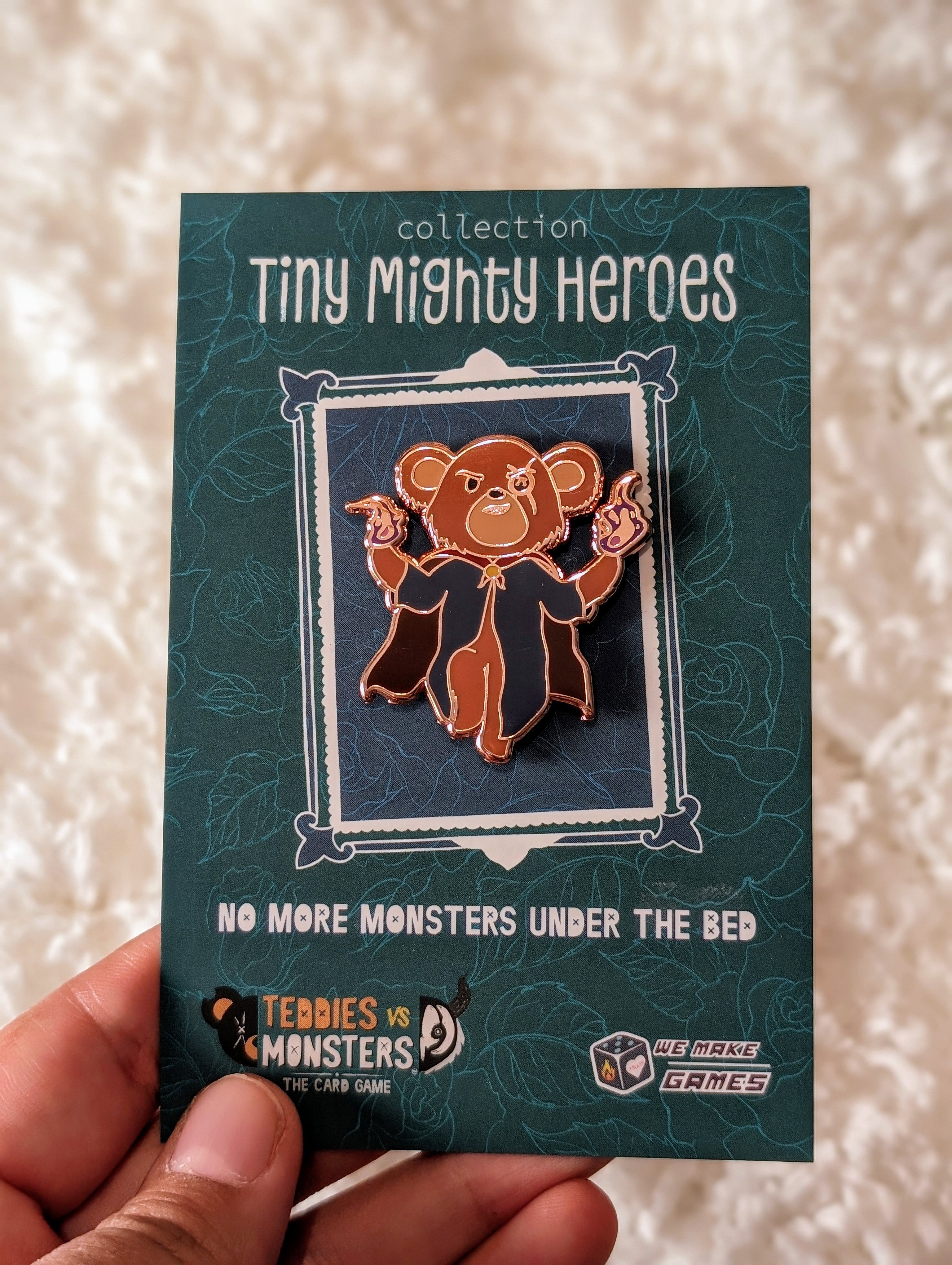 Teddies vs Monsters Enamel Pins