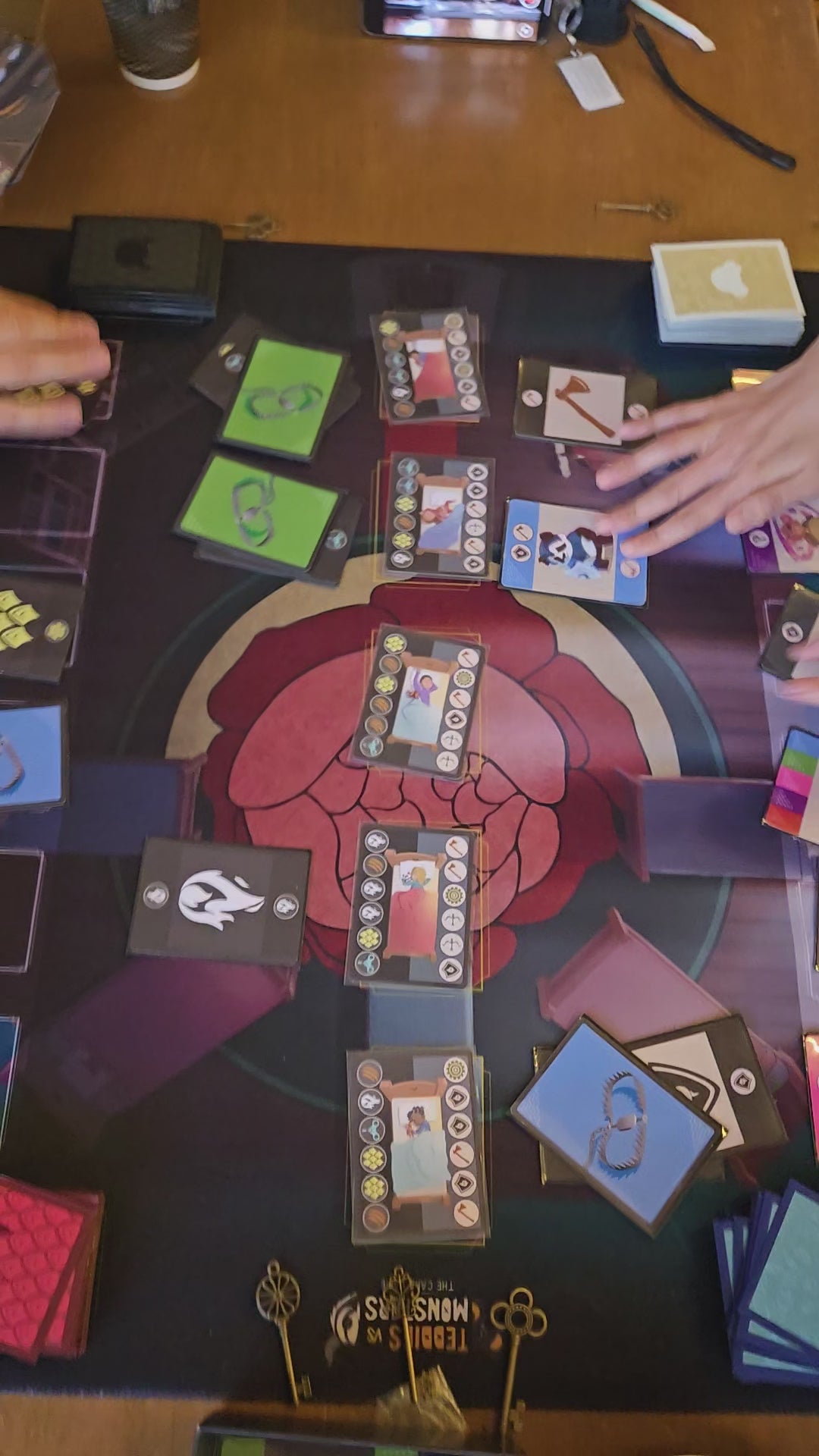 Playmat for Teddies vs Monsters: The Card Game